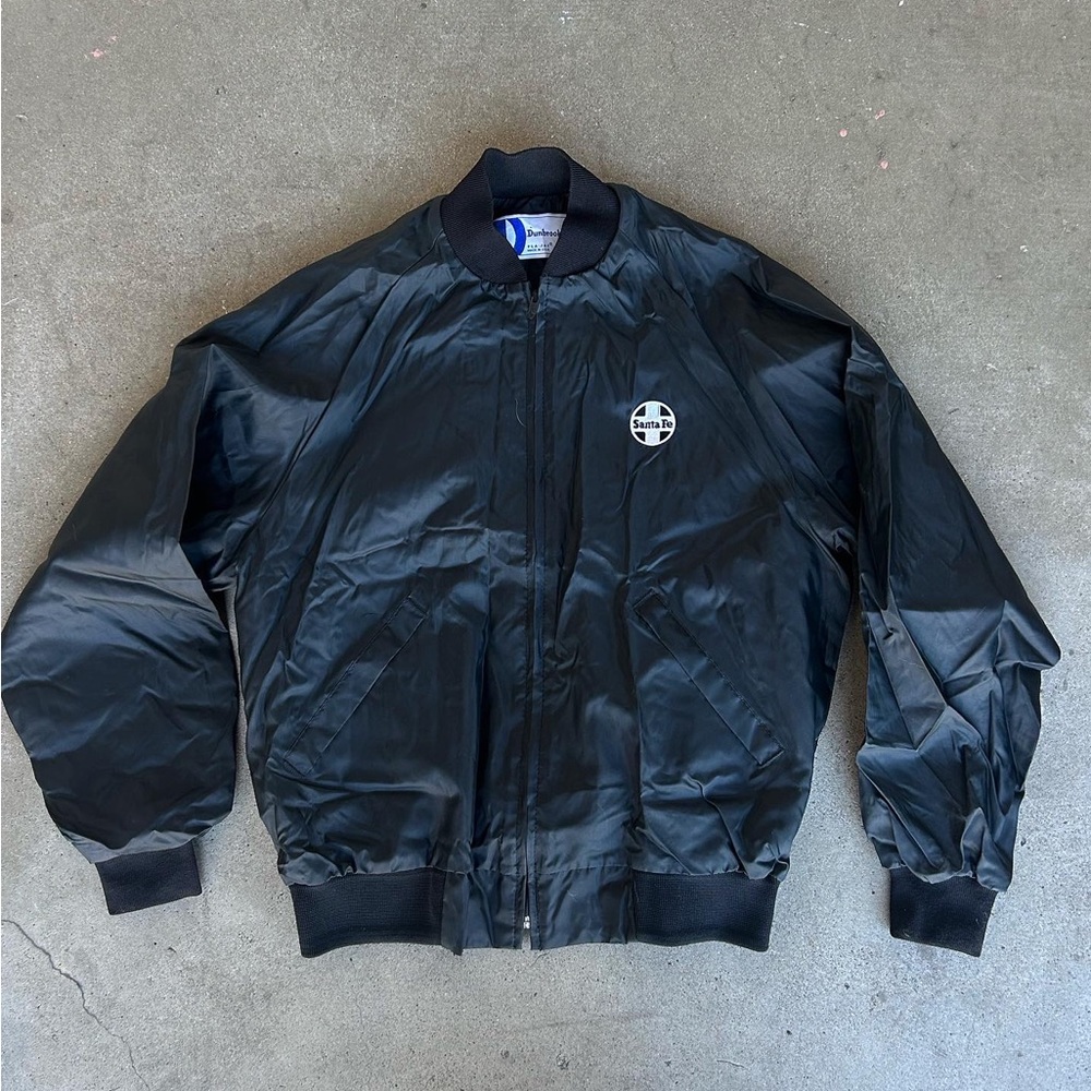 Vintage Santa Fe Railroad coaches jacket